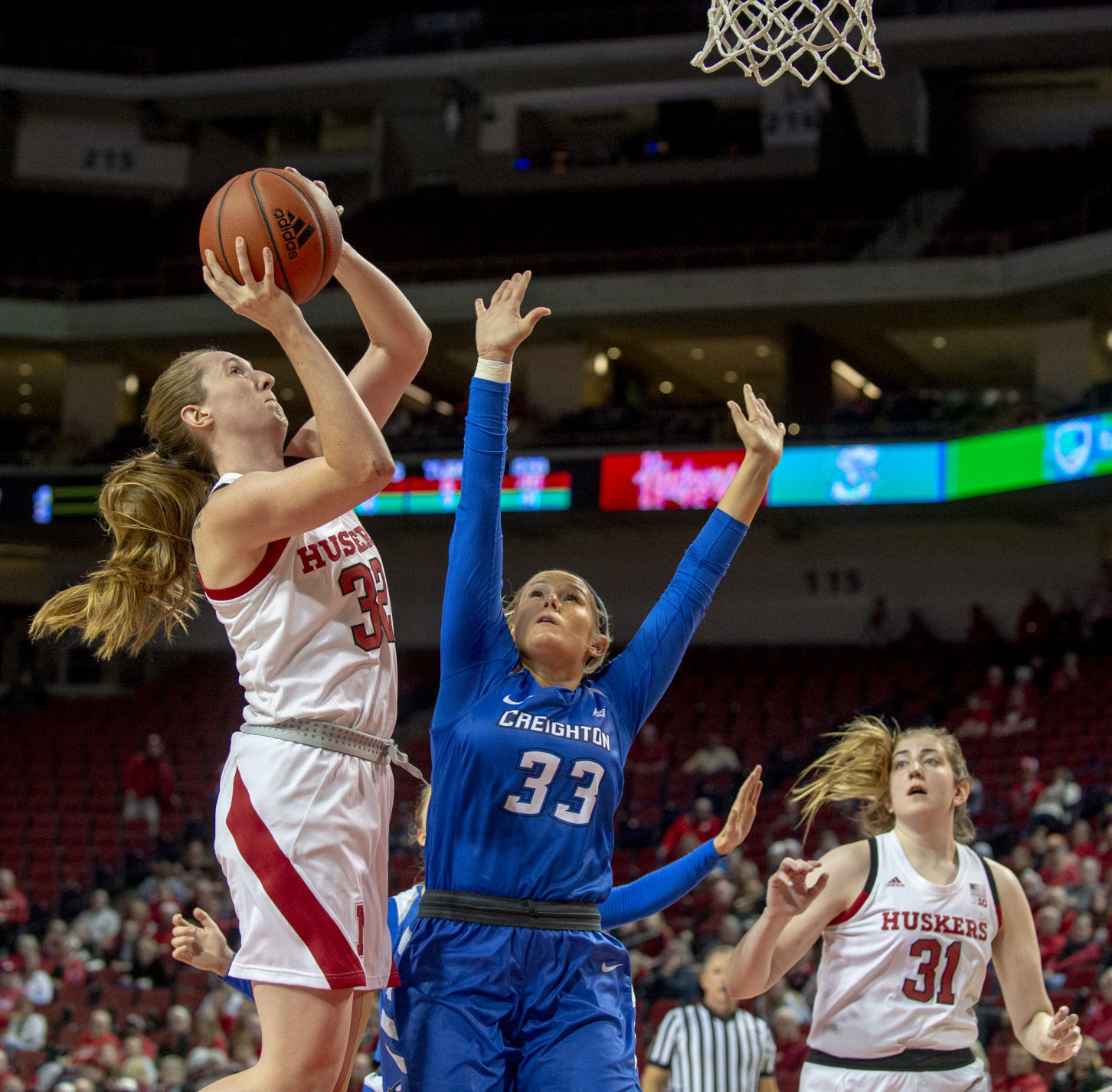 NU vs. Creighton women's basketball, 11.24